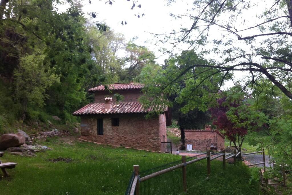 La Badenca. Masia Catalana Del S. XVII Riudaura ภายนอก รูปภาพ